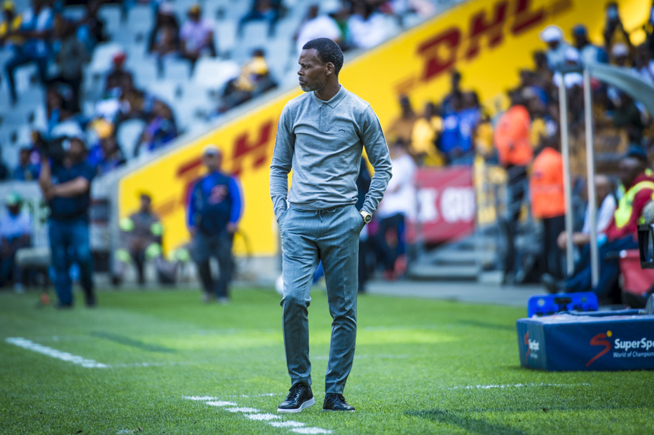 Kaizer Chiefs head Coach Arthur Zwane durning DStv Primer Match against Stellenbosch F.C